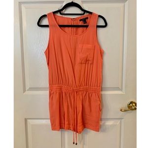 Coral Tank Romper